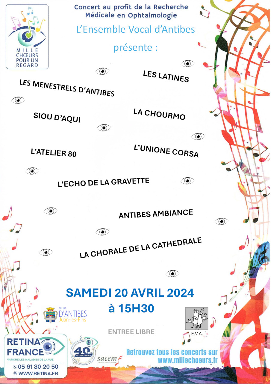 Affiche du Concert Retina 2023